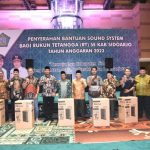 Pemkab Sidoarjo Serahkan Bantuan Sound System ke Ribuan RT di 18 Kecamatan